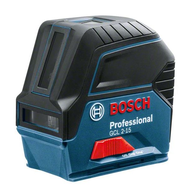 Bosch Нівелір лазерний GCL 2-15, до 15м, ±0.3мм/м, + RM1, 0.5кг, фото  | SNABZHENIE.com.ua