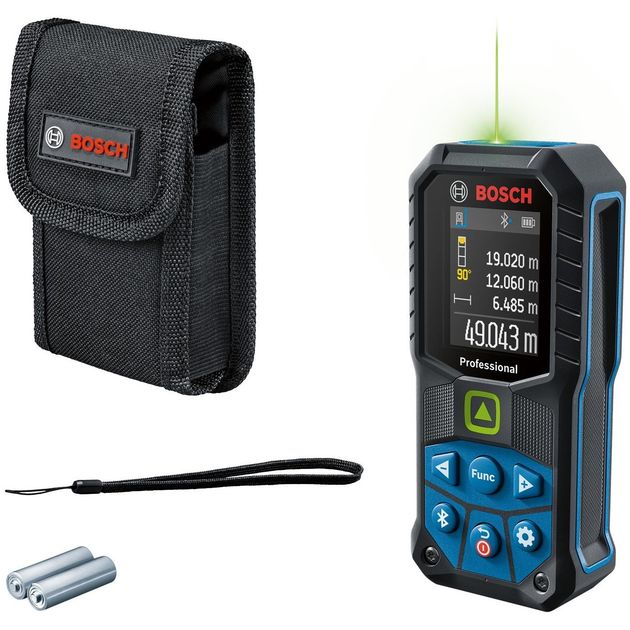 Bosch Далекомір лазерний GLM 50-27 CG, ±1.5 мм, 0.05-50 м, IP 65, 0.17кг, фото  | SNABZHENIE.com.ua
