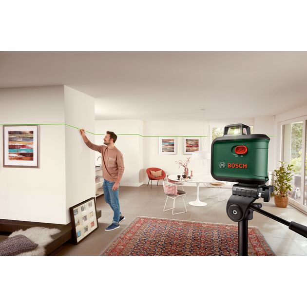 Bosch Нівелір лазерний UniversalLevel 360, до 24м, ±0.4мм/м, +висок, 0.56кг, фото , изображение 8 | SNABZHENIE.com.ua