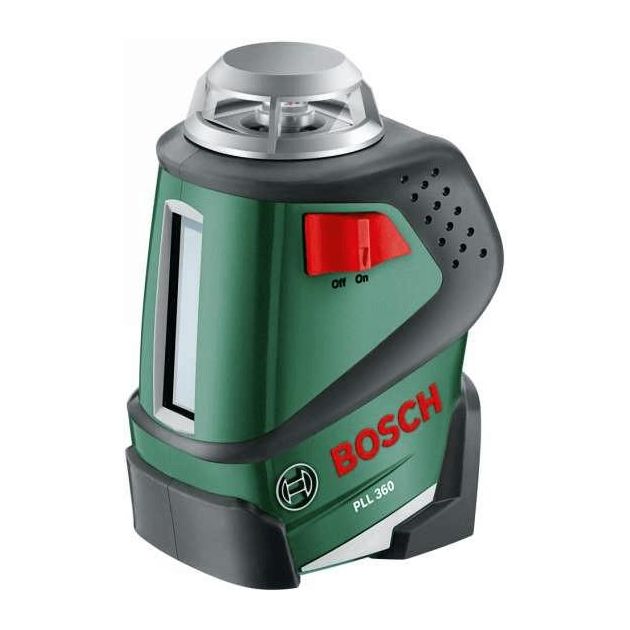 Bosch Нівелір лазерний PLL 360, точність ± 0.4 мм/м, червоного кольору, фото  | SNABZHENIE.com.ua