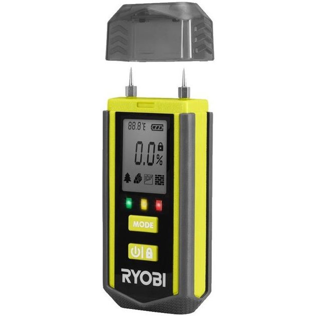 Ryobi Вологомір RBPINMM1 деревина/штукатурка/бетон ±2% 0.1кг, фото  | SNABZHENIE.com.ua