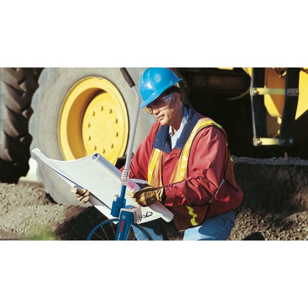 Bosch Курвіметр Professional GWM 40 (колесо вимірювальне), D колеса (об'єм) 389.1мм (1.22 м), фото , изображение 4 | SNABZHENIE.com.ua