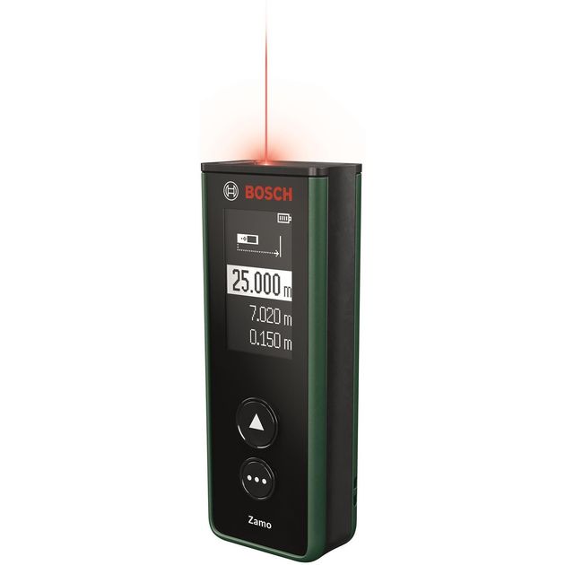 Bosch Далекомір лазерний Zamo, 0.15-20м, ±3мм, 0.85кг, фото  | SNABZHENIE.com.ua