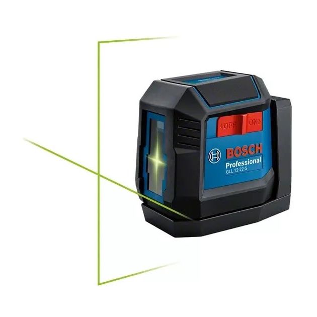 Bosch Лазерний нівелір GLL 12-22 G, до 12м, 0.3мм/м, чохол, чохол, 0.35кг, фото  | SNABZHENIE.com.ua