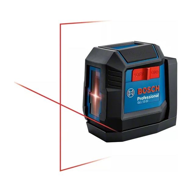 Bosch Нівелір лазерний GLL 12-22, до 12м, 0.3мм/м, чохол, 0.35кг, фото  | SNABZHENIE.com.ua