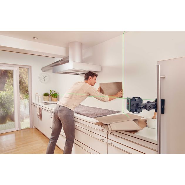 Bosch Нівелір лазерний Quigo Green, до 12м, 0.6мм/м, 1.098кг, фото , изображение 3 | SNABZHENIE.com.ua