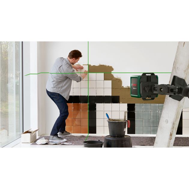 Bosch Нівелір лазерний Quigo Green, до 12м, 0.6мм/м, 1.098кг, фото , изображение 5 | SNABZHENIE.com.ua
