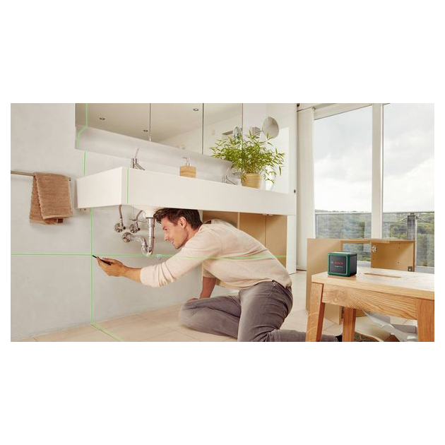 Bosch Нівелір лазерний Quigo Green, до 12м, 0.6мм/м, 1.098кг, фото , изображение 8 | SNABZHENIE.com.ua