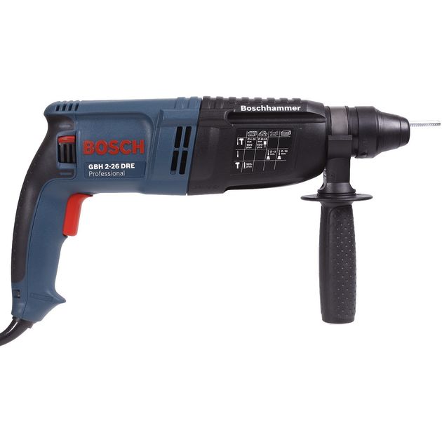 Bosch Перфоратор GBH 2-26 DRE, 800Вт, 2.7 Дж, 2.8 кг, L-кейс, фото , изображение 4 | SNABZHENIE.com.ua Bosch Перфоратор GBH 2-26 DRE, 800Вт, 2.7 Дж, 2.8 кг, L-кейс, фото , изображение 4 | SNABZHENIE.com.ua
