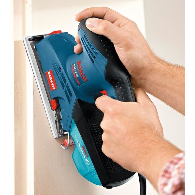 Bosch Шліфмашина вібраційна GSS 23 A, 190Вт, платформа 92*182, 24000колив/хв, 0.89кг, фото , изображение 3 | SNABZHENIE.com.ua