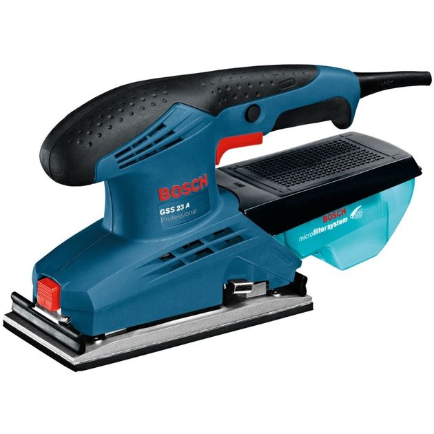 Bosch Шліфмашина вібраційна GSS 23 A, 190Вт, платформа 92*182, 24000колив/хв, 0.89кг, фото  | SNABZHENIE.com.ua
