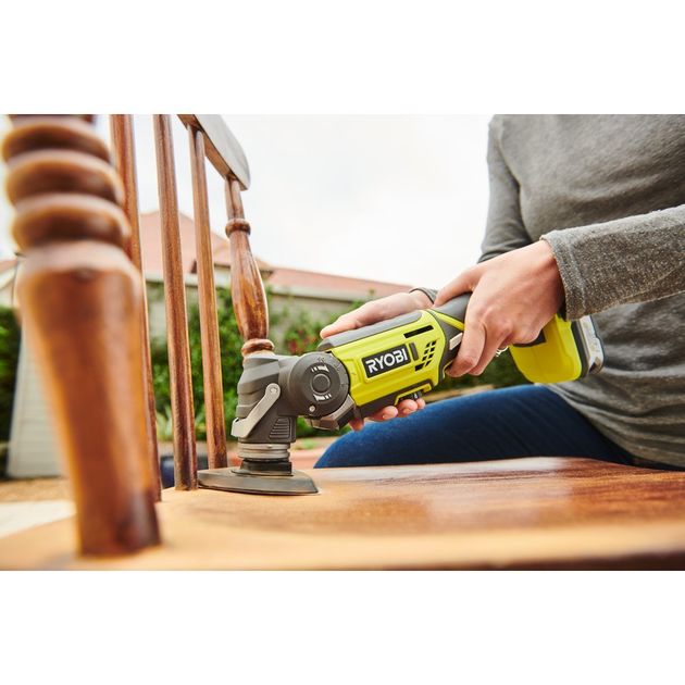 Ryobi Багатофункціональний інструмент R18MT-0 18В ONE+ 10000-20000об·хв 1кг без АКБ та ЗП, фото , изображение 10 | SNABZHENIE.com.ua Ryobi Багатофункціональний інструмент R18MT-0 18В ONE+ 10000-20000об·хв 1кг без АКБ та ЗП, фото , изображение 10 | SNABZHENIE.com.ua