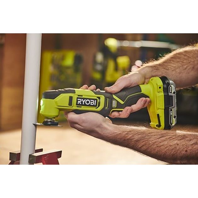 Ryobi Багатофункціональний інструмент ONE+ RMT18-0, 18В, акумуляторний (без АКБ та ЗП), фото , изображение 4 | SNABZHENIE.com.ua Ryobi Багатофункціональний інструмент ONE+ RMT18-0, 18В, акумуляторний (без АКБ та ЗП), фото , изображение 4 | SNABZHENIE.com.ua