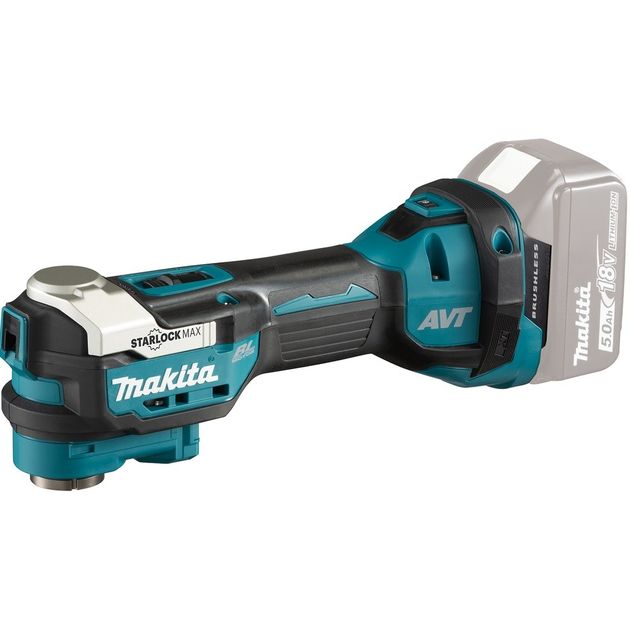 Makita Багатофункціональний інструмент DTM52Z, акум, 18 В, 1,7 кг, Solo (без АКБ та ЗП), фото  | SNABZHENIE.com.ua