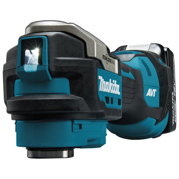 Makita Багатофункціональний інструмент DTM52Z, акум, 18 В, 1,7 кг, Solo (без АКБ та ЗП), фото , изображение 4 | SNABZHENIE.com.ua Makita Багатофункціональний інструмент DTM52Z, акум, 18 В, 1,7 кг, Solo (без АКБ та ЗП), фото , изображение 4 | SNABZHENIE.com.ua