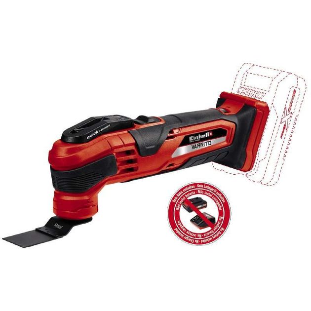 Einhell Багатофункціональний інструмент VARRITO акум., PXC, 18В, 22000-40000 об/хв, фото  | SNABZHENIE.com.ua