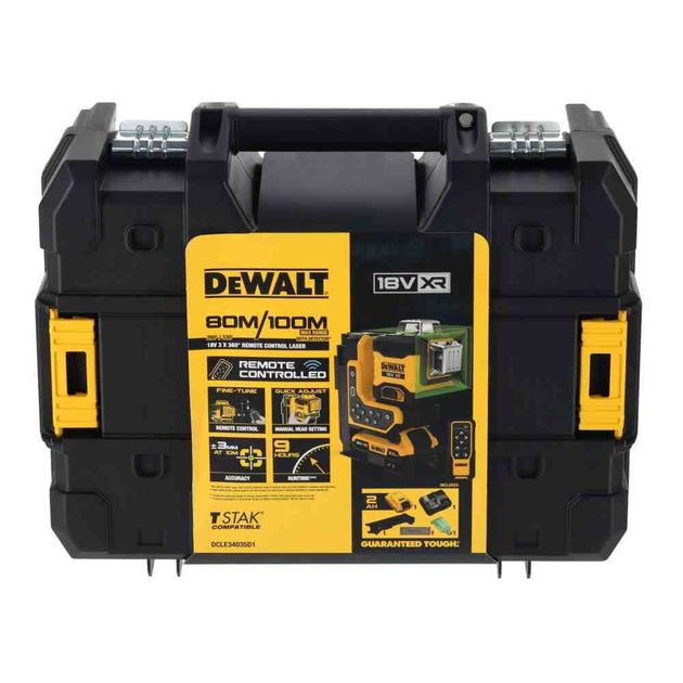 Уровень лазерный линейный DeWALT DCLE34035B, фото , изображение 6 | SNABZHENIE.com.ua
