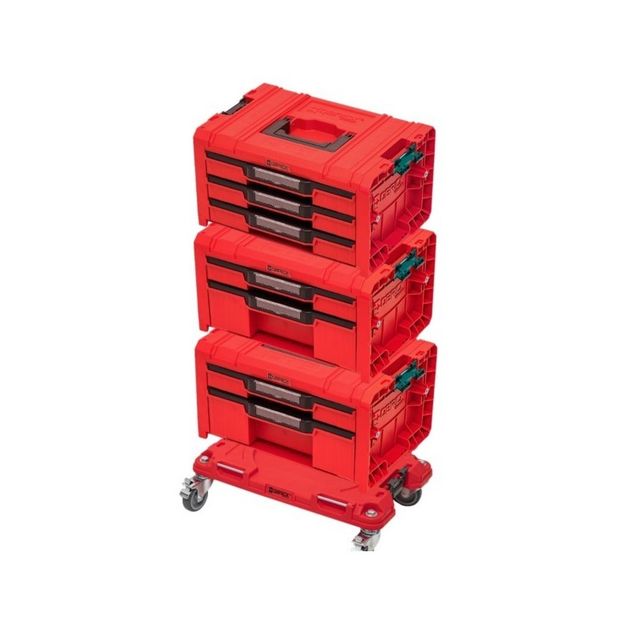 Набор ящиков QBRICK SYSTEM PRO RED Drawer Workshop SET 3 RUHD 2.0 RED (5901238258353), фото  | SNABZHENIE.com.ua
