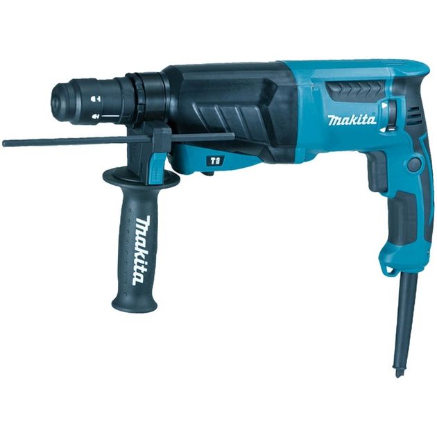 Makita Перфоратор HR2630T, SDS+,змінний патрон, 800Вт, 2.4 Дж, 3.0 кг, фото  | SNABZHENIE.com.ua