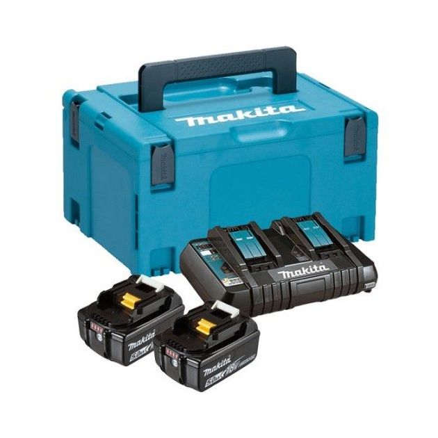 Makita LXT (BL1850Bx2, DC18RD, Makpac3), фото  | SNABZHENIE.com.ua