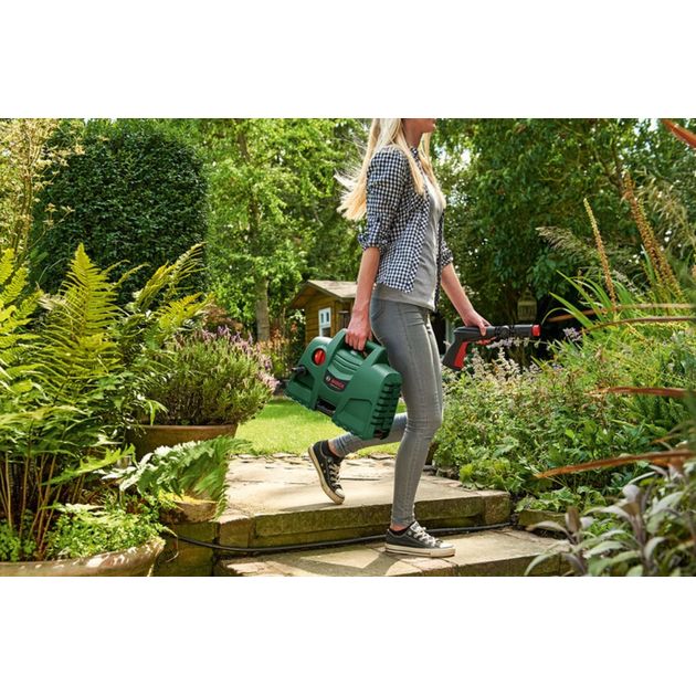 Bosch Мінімийка високого тиску EasyAquatak 100, 1100Вт, 100бар, 270л/год, шланг 3м, 4.5кг, фото , зображення 6 | SNABZHENIE.com.ua Bosch Мінімийка високого тиску EasyAquatak 100, 1100Вт, 100бар, 270л/год, шланг 3м, 4.5кг, фото , зображення 6 | SNABZHENIE.com.ua