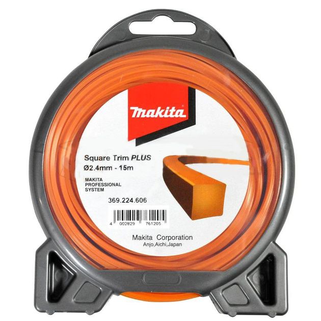 Makita Косильна волосінь 2,4 мм, 15 м, фото  | SNABZHENIE.com.ua