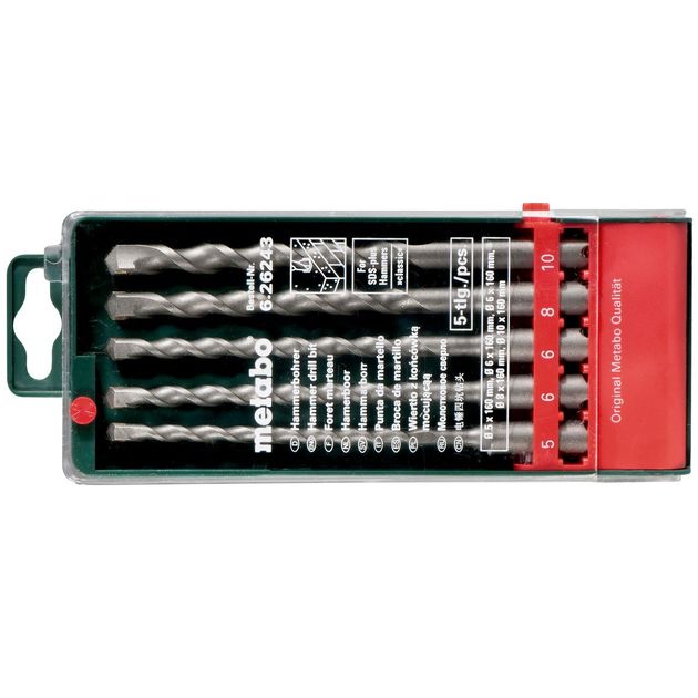 Metabo SDS-plus Classic, 5шт, фото  | SNABZHENIE.com.ua