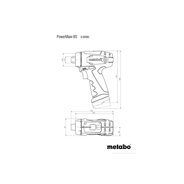 Metabo PowerMaxx BS Basic, фото , изображение 3 | SNABZHENIE.com.ua