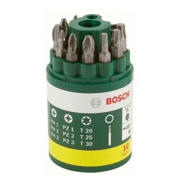 Bosch Набор бит 9 шт. и универсальный держатель, фото , зображення 3 | SNABZHENIE.com.ua