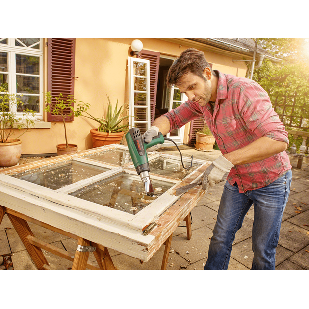 Bosch Фен будівельний UniversalHeat 600, 1800Вт, 50/300/600°C, 200/350/500л•хв, 0.53кг, фото , изображение 3 | SNABZHENIE.com.ua Bosch Фен будівельний UniversalHeat 600, 1800Вт, 50/300/600°C, 200/350/500л•хв, 0.53кг, фото , изображение 3 | SNABZHENIE.com.ua