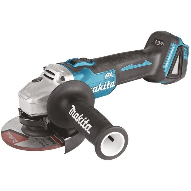 Makita Шліфмашина кутова акумуляторна DGA 504 Z 125мм LXT 18В 8500об·хв 2.3кг без АКБ та ЗП, фото  | SNABZHENIE.com.ua