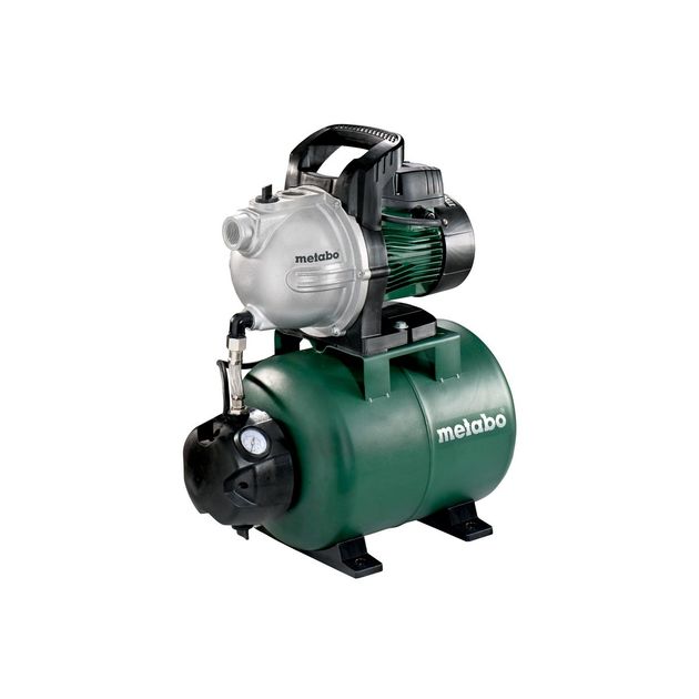 Metabo Насосна станція HWW 3300/25 G, 900 Вт, 3.3 куб/год, висота подачі 45м, всмоктування до 8 м, ресивер 24л 16.2 кг, фото , изображение 2 | SNABZHENIE.com.ua Metabo Насосна станція HWW 3300/25 G, 900 Вт, 3.3 куб/год, висота подачі 45м, всмоктування до 8 м, ресивер 24л 16.2 кг, фото , изображение 2 | SNABZHENIE.com.ua