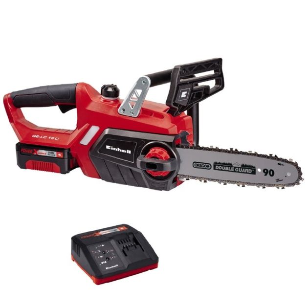 Einhell Пила ланцюгова акумуляторна GE-LC 18 Li Kit 18В PXC акб 1х3А·год шина 25см 4.3м/с 2.97кг, фото , изображение 3 | SNABZHENIE.com.ua Einhell Пила ланцюгова акумуляторна GE-LC 18 Li Kit 18В PXC акб 1х3А·год шина 25см 4.3м/с 2.97кг, фото , изображение 3 | SNABZHENIE.com.ua