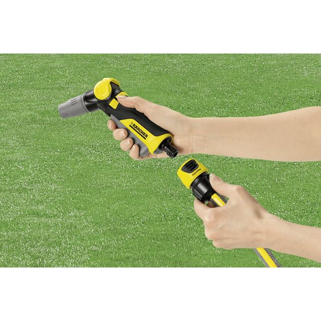 Karcher Конектор універсальний з аквастопом Plus 1/2 - 5/8 - 3/4, фото , изображение 3 | SNABZHENIE.com.ua Karcher Конектор універсальний з аквастопом Plus 1/2 - 5/8 - 3/4, фото , изображение 3 | SNABZHENIE.com.ua