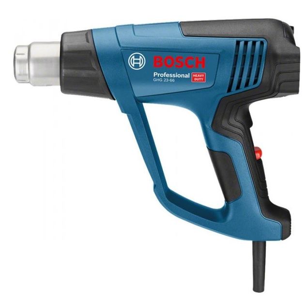 Bosch Фен будівельний GHG 23-66 +АС, 2300Вт, 50-650°C, 150 -500л•хв, 0.89кг, фото  | SNABZHENIE.com.ua