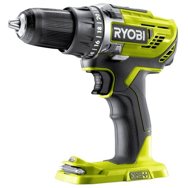 Ryobi Шурупокрут-дриль акумуляторний R18DD3-0 ONE+ 18В 50Нм 500·1800об·хв 1.2кг без АКБ та ЗП, фото  | SNABZHENIE.com.ua
