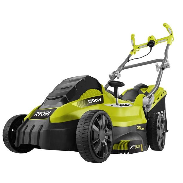 Ryobi Газонокосарка RLM15E36H 1500Вт 36см 45л 20-70мм EasyEdge 11.5кг, фото , изображение 3 | SNABZHENIE.com.ua Ryobi Газонокосарка RLM15E36H 1500Вт 36см 45л 20-70мм EasyEdge 11.5кг, фото , изображение 3 | SNABZHENIE.com.ua