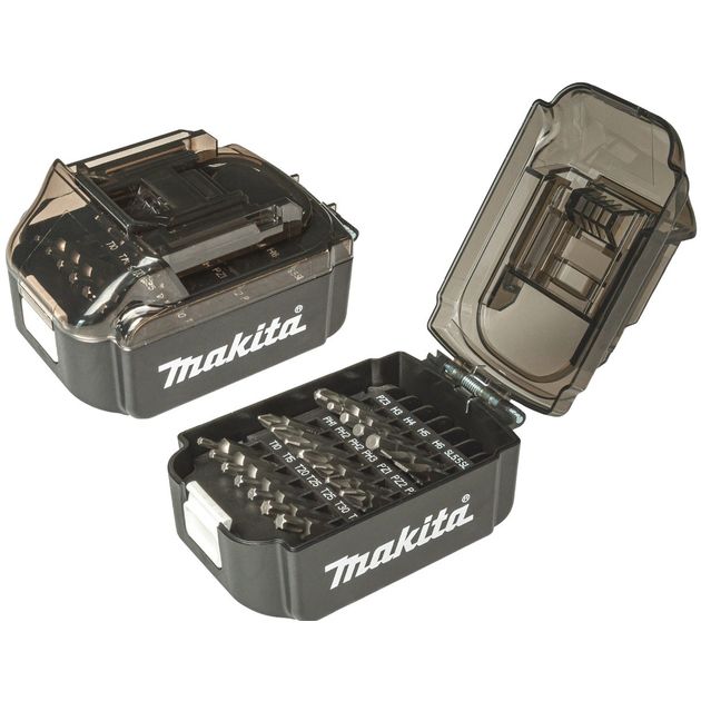 Makita Набор бит 50мм в футляре формы батареи LXT 21 предмет, фото  | SNABZHENIE.com.ua