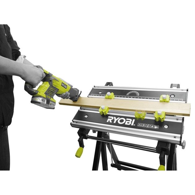 Ryobi Верстак складаний RWB03 600х570х760мм навантаження до 100кг 12.5кг, фото , изображение 7 | SNABZHENIE.com.ua Ryobi Верстак складаний RWB03 600х570х760мм навантаження до 100кг 12.5кг, фото , изображение 7 | SNABZHENIE.com.ua