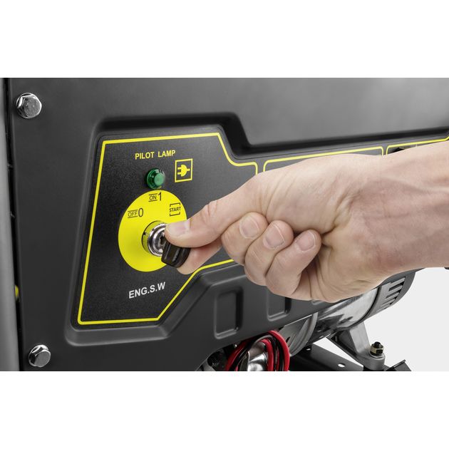 Karcher Генератор PGG 6/1 бензиновий, 230В, електростарт, max 5.5кВт, 13л.с., AVR, фото , изображение 4 | SNABZHENIE.com.ua Karcher Генератор PGG 6/1 бензиновий, 230В, електростарт, max 5.5кВт, 13л.с., AVR, фото , изображение 4 | SNABZHENIE.com.ua