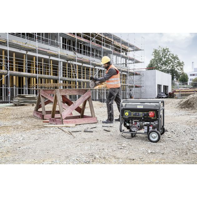 Karcher Генератор PGG 6/1 бензиновий, 230В, електростарт, max 5.5кВт, 13л.с., AVR, фото , изображение 5 | SNABZHENIE.com.ua Karcher Генератор PGG 6/1 бензиновий, 230В, електростарт, max 5.5кВт, 13л.с., AVR, фото , изображение 5 | SNABZHENIE.com.ua