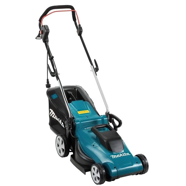Makita Газонокосарка ELM3720, 1400Вт, 37см, 40л, 11.6 кг, до 500м2, 20-75мм, фото , зображення 4 | SNABZHENIE.com.ua Makita Газонокосарка ELM3720, 1400Вт, 37см, 40л, 11.6 кг, до 500м2, 20-75мм, фото , зображення 4 | SNABZHENIE.com.ua