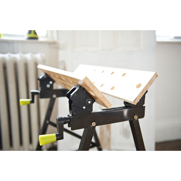 Ryobi Верстак складний RWB02 605x120x180мм навантаження до 100кг 6.5кг, фото , зображення 3 | SNABZHENIE.com.ua Ryobi Верстак складний RWB02 605x120x180мм навантаження до 100кг 6.5кг, фото , зображення 3 | SNABZHENIE.com.ua