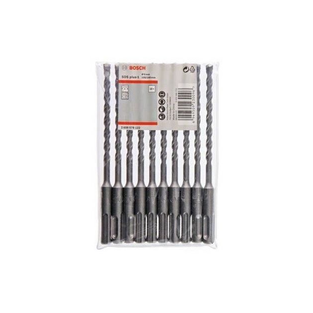 Bosch Набiр буров SDS plus-1 6x100x160мм, фото , изображение 2 | SNABZHENIE.com.ua