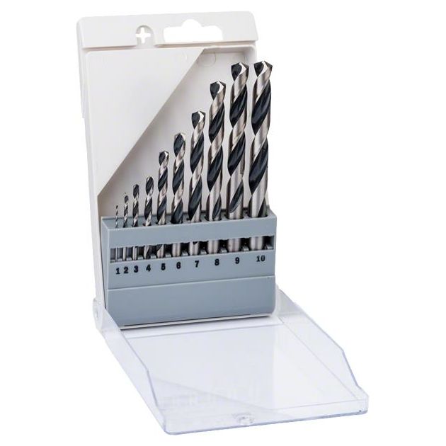 Bosch Набір свердел HSS PointTeQ 10 шт., фото , изображение 2 | SNABZHENIE.com.ua
