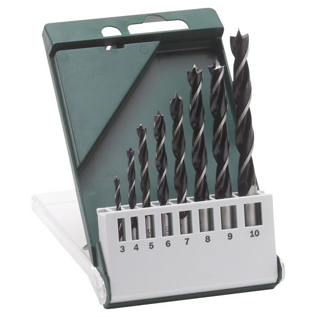 Bosch Набор спиральных сверл по дереву, 8 шт., фото , зображення 2 | SNABZHENIE.com.ua