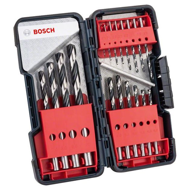Bosch Набор сверл HSS PointTeQ ToughBox 18 шт., фото  | SNABZHENIE.com.ua