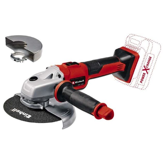 Einhell Шліфмашина кутова AXXIO 18/150 BL-Solo, PXC, акумуляторна, 150мм, 8500 об/хв, 2.2кг, (без АКБ та ЗП), фото  | SNABZHENIE.com.ua