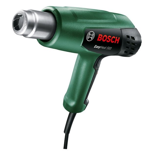 Bosch Фен будівельний EasyHeat 500, 1600Вт, 300/500°C, 240/450л•хв, 0.89кг, фото , изображение 2 | SNABZHENIE.com.ua Bosch Фен будівельний EasyHeat 500, 1600Вт, 300/500°C, 240/450л•хв, 0.89кг, фото , изображение 2 | SNABZHENIE.com.ua