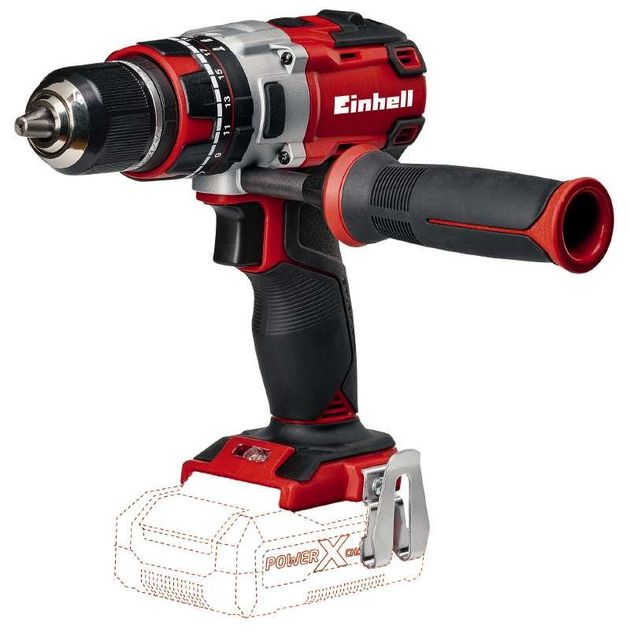 Einhell Шуруповерт-дриль ударний TP-CD 18 Li-i Brushless-Solo, PXC, акум., безщіткова, ШЗП, 65Нм, 500/1800 об/хв, 1.25кг, фото  | SNABZHENIE.com.ua